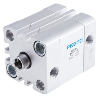 Cilindro pneumatico Festo ADN 572647, Doppio effetto, foro da 32mm, corsa 15mm, G 1/8, 10 bar max