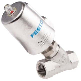 Valvola con attuazione pneumatica Festo, con sede angolare, NC, 3/4poll, 20 bar max