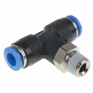 Raccordo pneumatico Festo, serie QS Nichelato