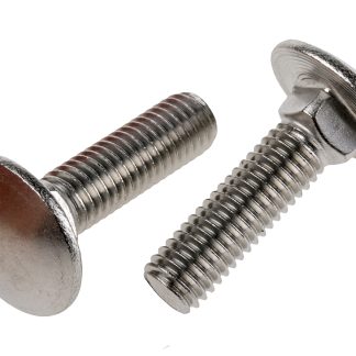 Bullone a testa piana in Acciaio inox Liscio RS PRO, filettatura M6, lunghezza 25mm