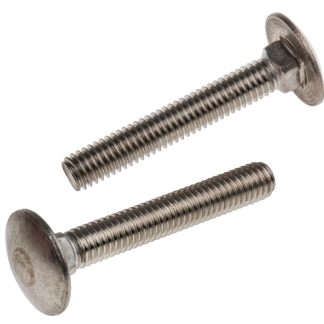 Bullone a testa piana in Acciaio inox Liscio RS PRO, filettatura M6, lunghezza 40mm