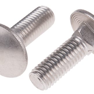 Bullone a testa piana in Acciaio inox Liscio RS PRO, filettatura M10, lunghezza 30mm
