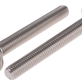 Bullone a testa piana in Acciaio inox Liscio RS PRO, filettatura M10, lunghezza 80mm