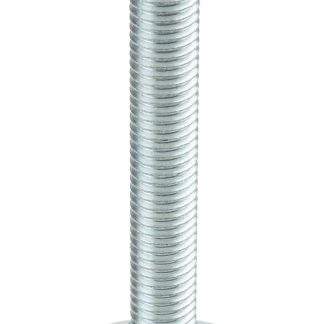 Piedino regolabile RS PRO in Acciaio placcato Zinco, M12 x 100mm, 1500kg