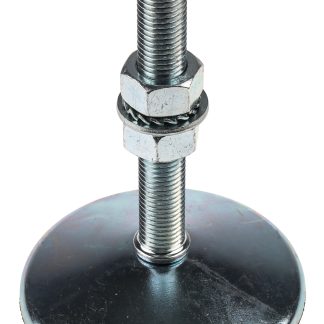 Piedino regolabile RS PRO in Acciaio placcato Zinco, M16 x 125mm, 900kg