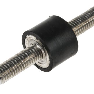 Supporto antivibrazione RS PRO in Gomma naturale, M8, Ø 20mm, H. 15mm, 18kg