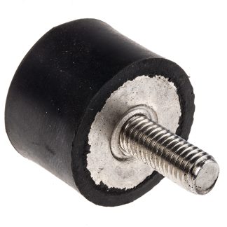 Supporto antivibrazione RS PRO in Gomma naturale, M8, Ø 30mm, H. 20mm, 51.92kg
