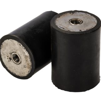 Supporto antivibrazione RS PRO, M6, Ø 30mm, H. 40mm, 26.8kg