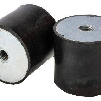 Supporto antivibrazione RS PRO in Gomma naturale, M10, Ø 50mm, H. 45mm
