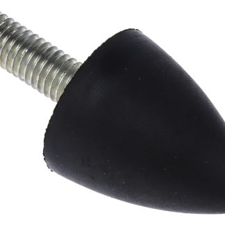 Supporto antivibrazione RS PRO in Gomma, M6, Ø 20mm, H. 24mm, 45kg