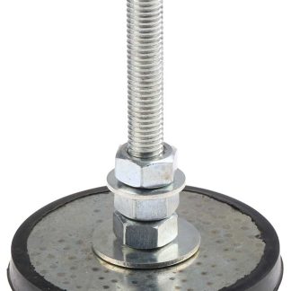 Supporto antivibrazione RS PRO in Gomma naturale, M12, Ø 90mm, H. 153mm, 300kg