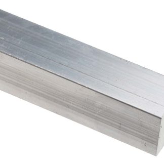 Barra quadrata in Alluminio, 20mm x 20mm x 1m