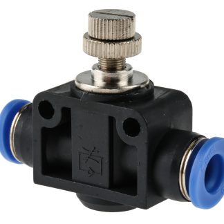 Regolatore di velocità RS PRO, ingresso tubo Push In 8mm, uscita tubo Push In 8mm