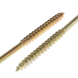 Vite per legno Svasata in Acciaio passivato giallo, zincato RS PRO 90mm, filettatura 6mm, guida Pozidriv