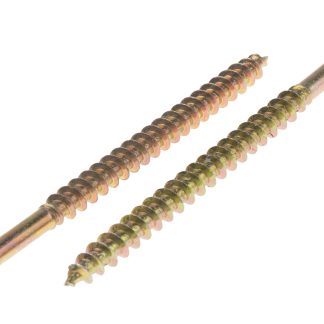 Vite per legno Svasata in Acciaio passivato giallo, zincato RS PRO 100mm, filettatura 6mm, guida Pozidriv