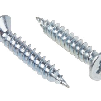 Vite per legno Svasata in Acciaio zincato lucido RS PRO 5/8poll., filettatura No. 4, guida Pozidriv