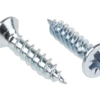 Vite per legno Svasata in Acciaio zincato lucido RS PRO 5/8poll., filettatura No. 6, guida Pozidriv