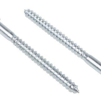 Vite a testa piana RS PRO in Acciaio Zincato lucido, filettatura 8mm, lunghezza 100mm