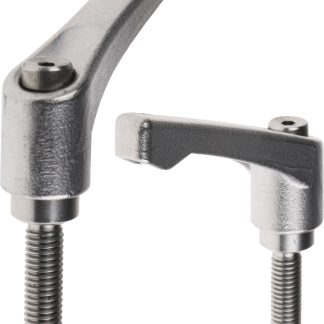 Leva di serraggio RS PRO Maschio, M8, L. inserto 40mm, in Acciaio inox