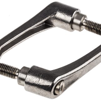 Leva di serraggio RS PRO Maschio, M10, L. inserto 20mm, in Acciaio inox