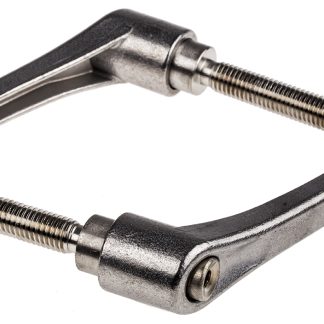 Leva di serraggio RS PRO Maschio, M10, L. inserto 50mm, in Acciaio inox