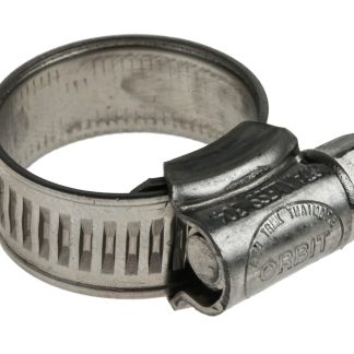 Fascetta stringitubo Jubilee (Vite senza fine) RS PRO, Ø 13 → 20mm, in Acciaio inox