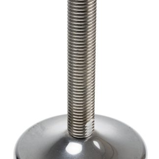 Piedino regolabile RS PRO in Acciaio inossidabile, M20 x 125mm, 3000kg