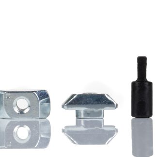 Connettore a vite Bosch Rexroth in Acciaio galvanizzato, per profili da 30 mm → 60 mm, scalanatura da 8mm, L. 30mm