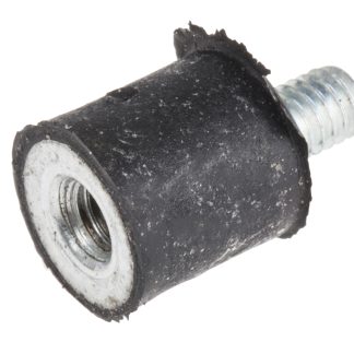 Supporto antivibrazione RS PRO in Gomma naturale, M4, Ø 10mm, H. 10mm