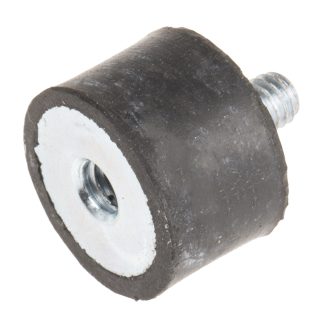 Supporto antivibrazione RS PRO in Gomma naturale, M4, Ø 15mm, H. 10mm