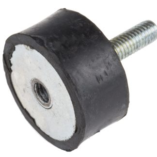 Supporto antivibrazione RS PRO in Gomma naturale, M6, Ø 30mm, H. 15mm