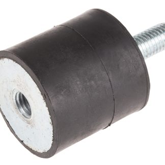 Supporto antivibrazione RS PRO in Gomma naturale, M10, Ø 40mm, H. 40mm