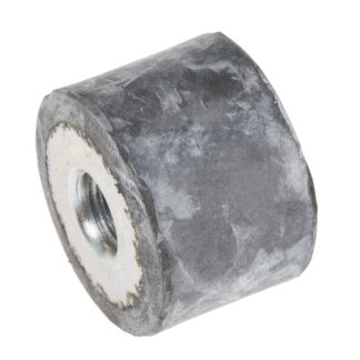 Supporto antivibrazione RS PRO in Gomma naturale, M5, Ø 15mm, H. 10mm