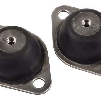 Supporto antivibrazione RS PRO in Gomma naturale, M6, Ø 64mm, H. 20mm, 9kg