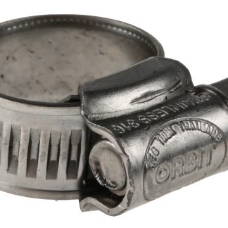 Fascetta stringitubo Jubilee (Clip per tubo) RS PRO, Ø 11 → 16mm, in Acciaio inox 316