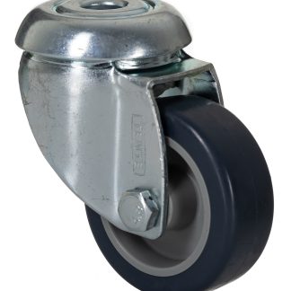 Ruota per carrelli orientabile Tente in Poliuretano, Ø 50mm, 40kg