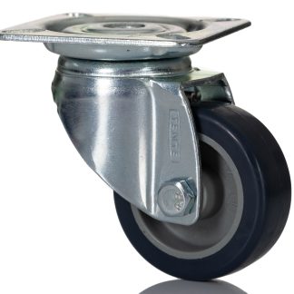 Ruota per carrelli orientabile Tente in Poliuretano, Ø 50mm, 40kg