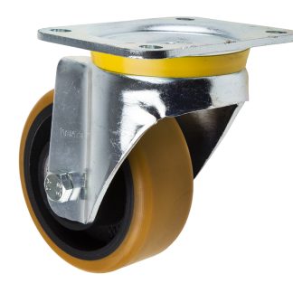 Ruota per carrelli orientabile Tente in Poliuretano, Ø 125mm, 660kg