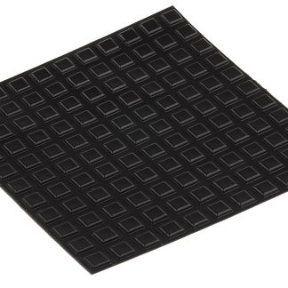 Piedini autoadesivi Adesivo RS PRO in PUR, forma quadrata, Ø 10.2mm x 2.5mm