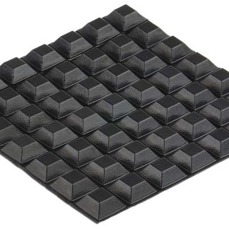 Piedini autoadesivi Adesivo RS PRO in PUR, forma quadrata, Ø 20.6mm x 7.6mm