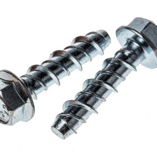 Bullone di ancoraggio RS PRO in Acciaio zincato 8mm, Ø foro di fissaggio 6mm, L 30mm