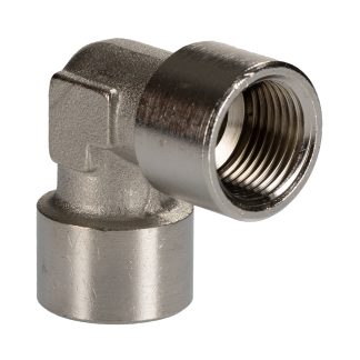 Gomito in Ottone 90° RS PRO, G Femmina 3/8poll - Femmina 3/8poll