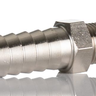 Portagomma RS PRO in Ottone nichelato, Ø int. 10mm, 5 MPa, 50 bar max