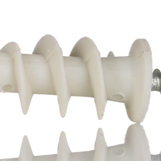 Tassello basculante a testa Piatta RS PRO in Nylon Bianco, L. 40mm