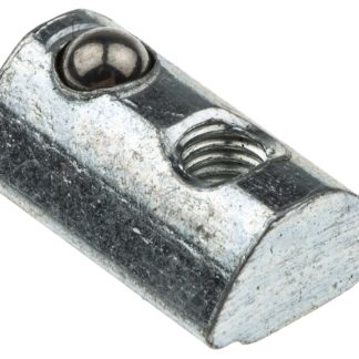 Dado con scanalatura a T RS PRO in Acciaio, per profili da 20 mm, scalanatura da 5mm, M3, L. 12mm