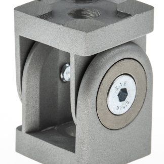 Giunto girevole RS PRO in Alluminio pressofuso, per profili da 20 mm, scalanatura da 5mm