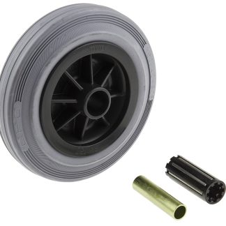 Ruota carrello Tente, tipo Rigido, in Gomma, Ø 160mm, carico 270kg