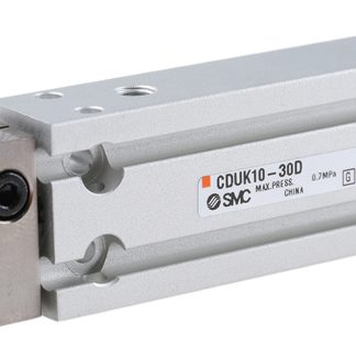 Cilindro pneumatico a stelo SMC CUK, Doppio effetto, foro da 10mm, corsa 30mm, 0,7 MPa max