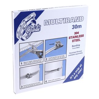 Kit di fasciatura in Acciaio inox Jubilee, 1 pezzi, 1 misure