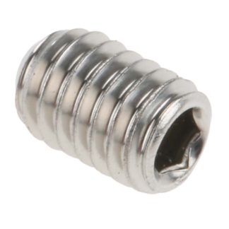 Grano a testa esagonale RS PRO, M4, L. 6mm, in Acciaio inox A4 316